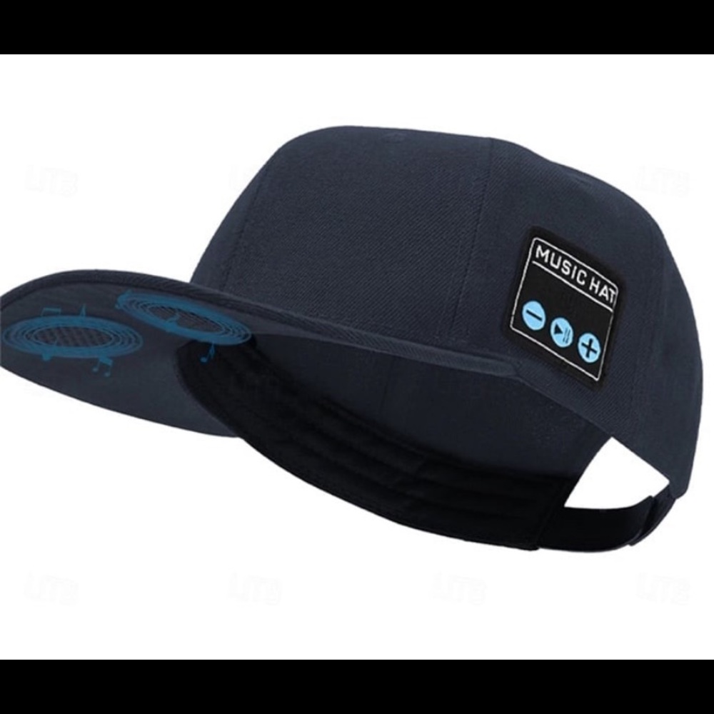 Baseball Cap with Bluetooth Speakers Adjustable Bluetooth Wireless Smart